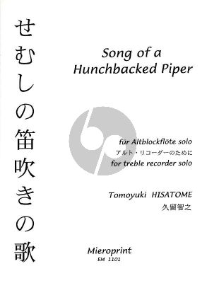 Hisatome Song of a Hunchbacked Piper (Altblockflote Solo)