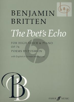 Poets Echo op.76 (High Voice)