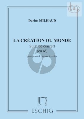 Suite Concert Op.81B (La Creation du Monde)