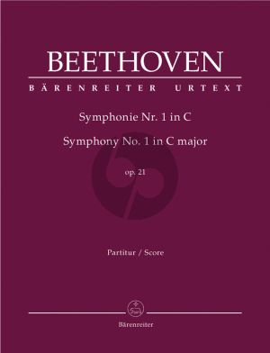 Beethoven Symphony No.1 C-major Op.21 Full Score (edited by Jonathan Del Mar)