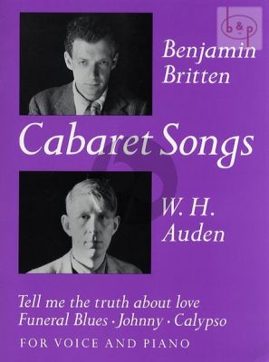 Cabaret Songs for Medium Voice and Piano