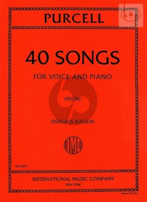 40 Songs for High Voic and Piano