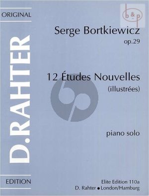 12 Etudes Nouvelles Op.29 for Piano
