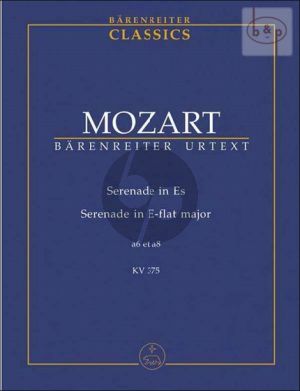 Serenade KV 375 (Winds) (Sextet and Octet Version)