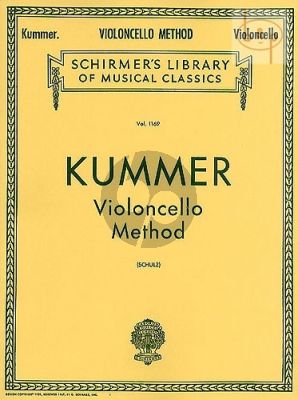Kummer Violoncello Method Op.60 (Schulz)