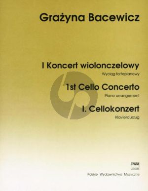 Concerto No. 1 Cello and Orchestra