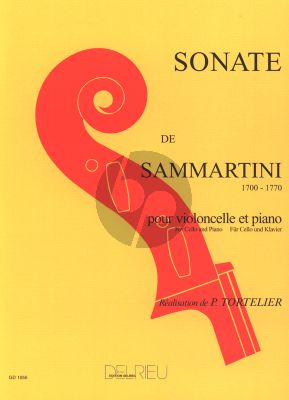 Sammartini Sonate G-majeur Violoncelle et Piano (Paul Tortelier)