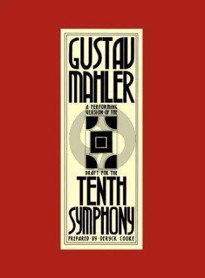 Mahler Symphony No.10 Fullscore (3rd version by Cooke/Matthews published in 1989)
