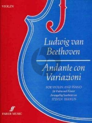 Beethoven Andante con Variazioni WoO 44b Violin and Piano (1796) (arr. Steven Isserlis)