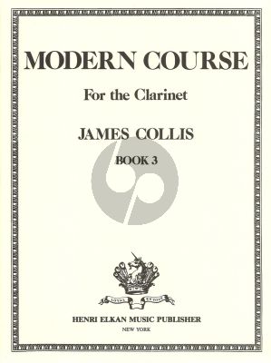 Collis Modern Course Volume 3 Clarinet