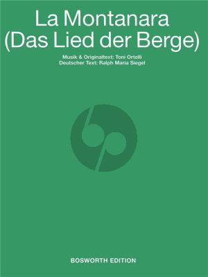 Ortelli Pigarelli La Montanara / Lieder der Berge fur Gesang und Klavier