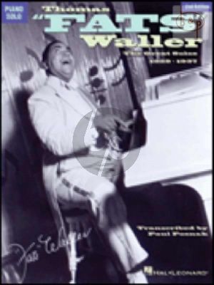 Thomas "Fats" Waller Great Piano Solos 1929 - 1937