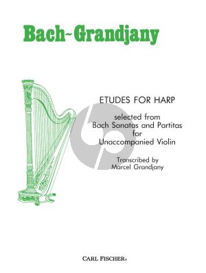 Bach Etudes after Bach Op.45 Harp (transcr. Marcel Grandjany)
