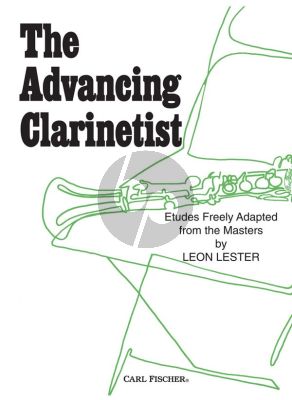 Lester Advancing Clarinettist (33 Composition Freely Adapted from the Masters)