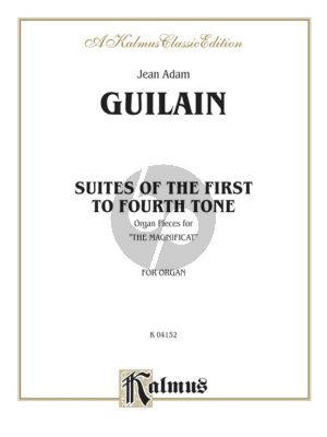 Guilain Suites of the First to Fourt Tone Organ