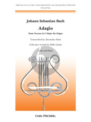 Bach Adagio from Toccata C-major BWV 564 for Organ (transc. by Alexander Siloti) (revised by Pablo Casals)