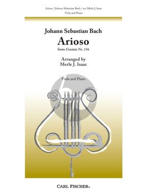 Arioso (Cantata No.156) Viola-Piano