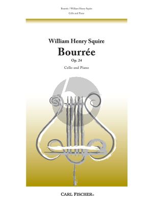 Squire Bourree Op.24 Violoncello-Piano