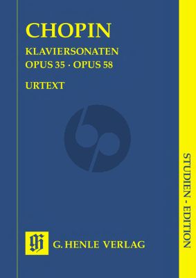 Sonaten (Op.35 - 58) Klavier Studienausgabe