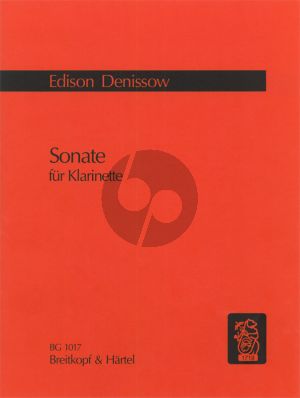 Denisov Sonate Clarinet in Bb Solo