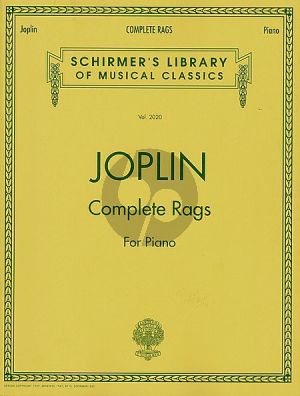 Joplin Complete Rags for Piano