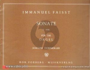 Faisst Sonate E dur Orgel