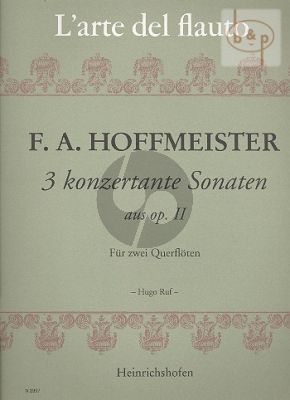 3 Konzertante Sonaten aus Op.2