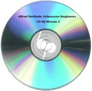 Alfred Adult Piano Lesboek Niveau 2 CD voor volwassen beginners (Dit is alleen de Cd)