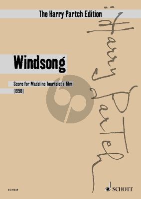 Partch Windsong for Madeline Tourtelot’s film Score
