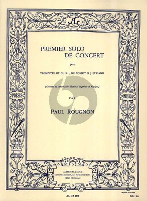 Rougnon Premier Solo de Concours Trompette et Piano