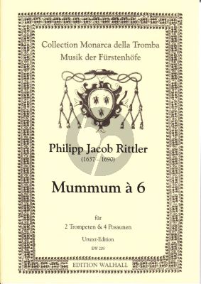 Rittler mummum-a-6-fur-2-trompeten-und-4-posaunen-partitur-und-stimmen-urtext-ausgabe-126112