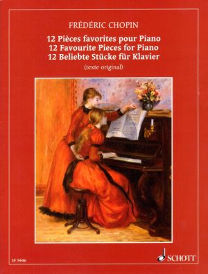Chopin 12 Pieces Favorites Piano (original ed.)