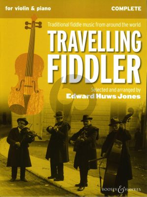 Huws Jones Traveling Fiddler for Violin-Piano with opt. easy Violin and Guitar