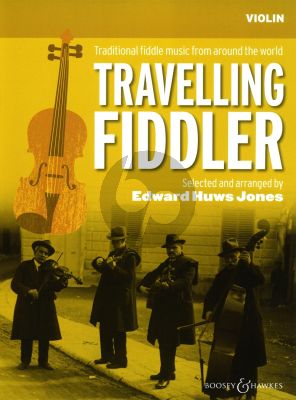 Huw Jones Traveling Fiddler Violin part with optional easy Violin and Guitar