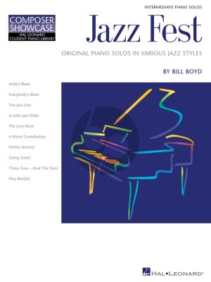 Boyd Jazz Fest for Piano (Original Piano Solos in Various Jazz Styles)
