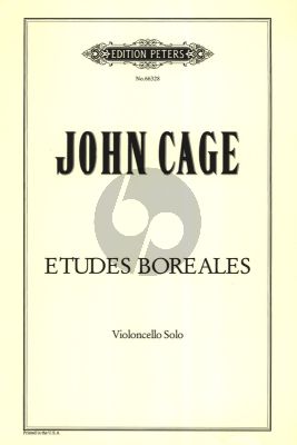 Cage 4 Etudes Boreales Violoncello