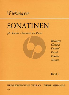 Album Sonatinen Vol.1 Klavier (edited by Wiehmayer)