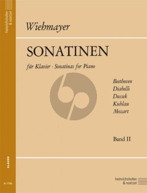 Sonatinen Vol.2 fur Klavier (Herausgegeben von Wiehmayer)