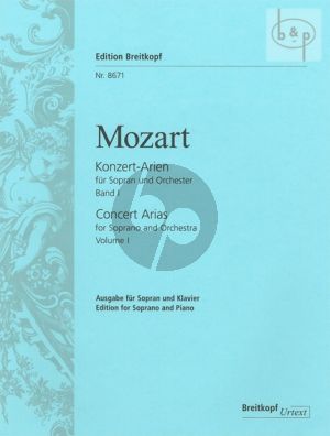 Konzert-Arien Vol.1 Fruhe Arien (Sopran-Orch.) (KA)