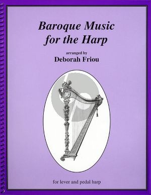 Album Baroque Music for the Harp for Pedal or Lever Harp (edited by Deborah Friou)
