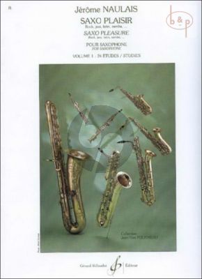 Saxo Plaisir Vol.1 24 Etudes