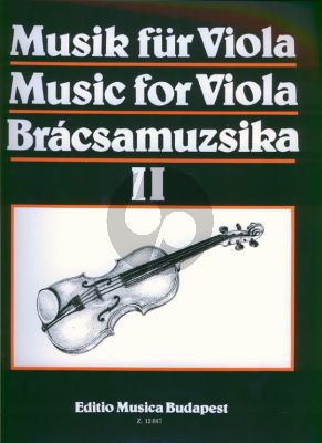 Music for Viola Vol.2 for Viola and Piano