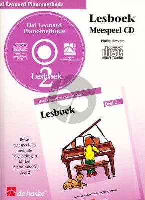 Piano Methode Vol.2 CD bij Lesboek (Alleen de Meespeel-Cd) (Barbara Kreader - Fred Kern - Phillip Keveren)