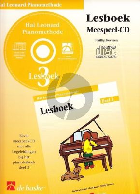 Piano Methode Vol.3 CD bij Lesboek (Alleen de Meespeel-Cd) (Barbara Kreader - Fred Kern - Phillip Keveren)