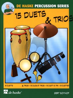 Bomhof 15 Duets & Trios for Percussion