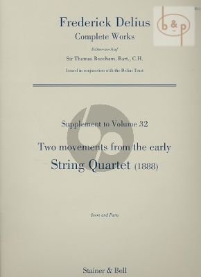 2 Movements from an early String Quartet