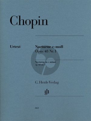 Chopin Nocturne Op.48 No.1 c-minor Piano solo (edited by Ewald Zimmermann) (Henle-Urtext)