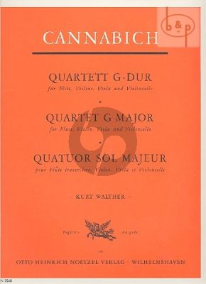 Quartet G-major (Flute-Vi.-Va.-Vc.)