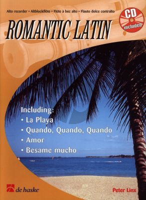 Linx Romantic Latin for Treble Recorder (Bk-Cd) (medium)