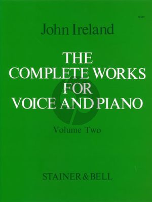 Ireland Complete Works Vol. 2 Medium Voice and Piano